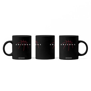Arizona Fan Basketball Grooves Graphic AZ State Coffee Mug TS11 Print Your Wear