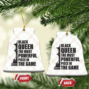 Chess Lover Ceramic Ornament Black Queen The Most Powerful Piece In The Game Checkmate