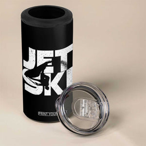 Jet Ski Rider 4 in 1 Can Cooler Tumbler Water Sports Watercraft Skiing Jetski TS11 Print Your Wear