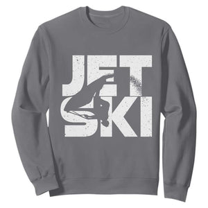 Jet Ski Rider Sweatshirt Water Sports Watercraft Skiing Jetski TS11 Charcoal Print Your Wear