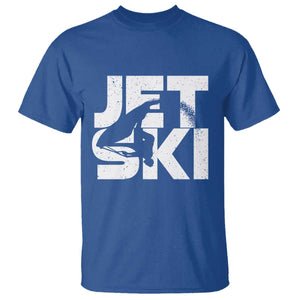 Jet Ski Rider T Shirt Water Sports Watercraft Skiing Jetski TS11 Royal Blue Print Your Wear
