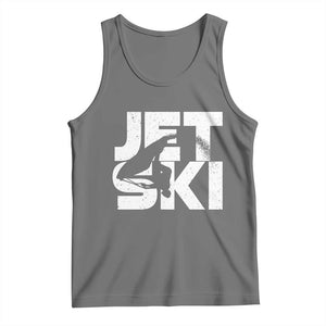 Jet Ski Rider Tank Top Water Sports Watercraft Skiing Jetski TS11 Black Heather Print Your Wear