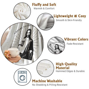 Funny Cheers To The Birthday Boy Throw Blanket Christmas Christian Faith TS11 Print Your Wear