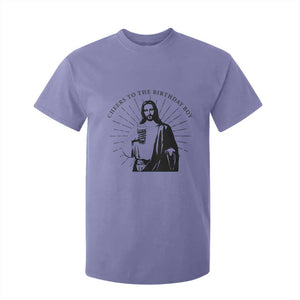 Funny Cheers To The Birthday Boy T Shirt For Kid Christmas Christian Faith TS11 Violet Print Your Wear