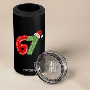 Funny 67 Christmas 4 in 1 Can Cooler Tumbler Rizz Aura Farming Bussin Six Seven Meme Gen Alpha TS11 Print Your Wear