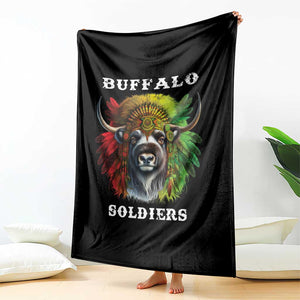 Buffalo Soldiers Throw Blanket African American Heros Black History Month TS11 Print Your Wear