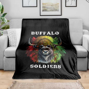 Buffalo Soldiers Throw Blanket African American Heros Black History Month TS11 Print Your Wear