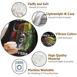 Buffalo Soldiers Throw Blanket African American Heros Black History Month TS11 Print Your Wear