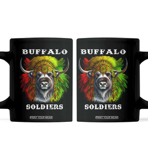 Buffalo Soldiers Coffee Mug African American Heros Black History Month TS11 Black Print Your Wear