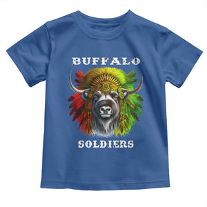 Buffalo Soldiers Toddler T Shirt African American Heros Black History Month TS11 Royal Blue Print Your Wear