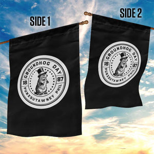 Punxsutawney Phil Groundhog Day Garden Flag Funny Woodchuck Day 1887 TS11 Print Your Wear