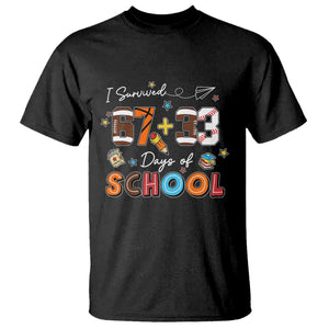 I Survived 67 33 Days Of School T Shirt Funny 100th Days of School 67 Sport Lover TS11 Black Print Your Wear