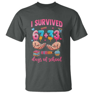 I Survived 67 33 Days Of School T Shirt Funny 100 Days of School 67 Ice Cream Drip TS11 Dark Heather Print Your Wear