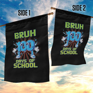 Bruh I Survived 67 33 Days Of School Garden Flag Funny 100th Days of School 67 Game Meme TS11 Print Your Wear