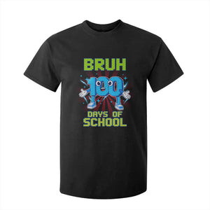 Bruh I Survived 67 33 Days Of School T Shirt For Kid Funny 100th Days of School 67 Game Meme TS11 Black Print Your Wear