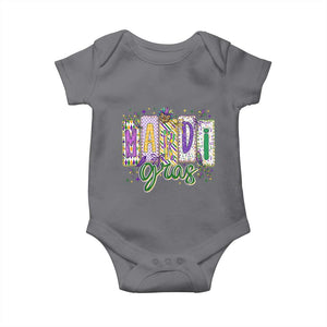 Mardi Gras Baby Onesie New Orleans Carnival Girly Fat Tuesday TS11 Charcoal Print Your Wear