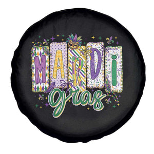 Mardi Gras Spare Tire Cover New Orleans Carnival Girly Fat Tuesday TS11 Print Your Wear