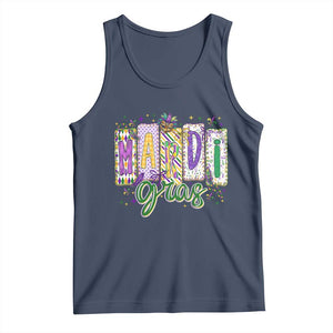 Mardi Gras Tank Top New Orleans Carnival Girly Fat Tuesday TS11 Navy Print Your Wear