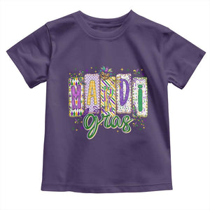 Mardi Gras Toddler T Shirt New Orleans Carnival Girly Fat Tuesday TS11 Purple Print Your Wear