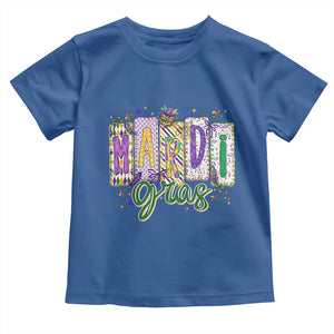 Mardi Gras Toddler T Shirt New Orleans Carnival Girly Fat Tuesday TS11 Royal Blue Print Your Wear