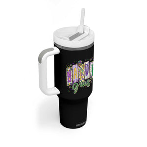 Mardi Gras Tumbler With Handle New Orleans Carnival Girly Fat Tuesday TS11 Print Your Wear