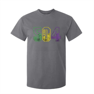 Mardi Gras 504 Nola New Orleans Louisiana LA T Shirt For Kid TS11 Charcoal Print Your Wear