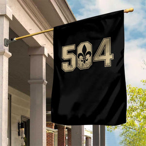 504 Nola New Orleans Louisiana LA Garden Flag Fleur De Lis TS11 Print Your Wear
