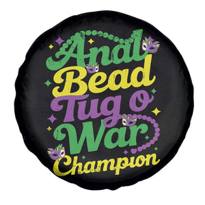 Funny Anal Bead Tug O War Mardi Gras Spare Tire Cover Fat Tuesday Carnival Adult Humor TS11 Print Your Wear