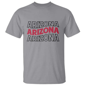 Retro Arizona Lover T Shirt Groovy Typography Vintage 70s State TS12 Sport Gray Print Your Wear