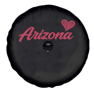 Arizona State Pride Spare Tire Cover Clean Word Art Minimalist Graphic TS12 Print Your Wear