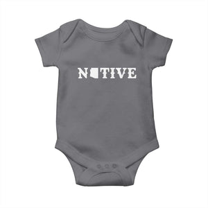 Local Arizona Native Baby Onesie AZ State Map Pride Gift TS12 Charcoal Print Your Wear