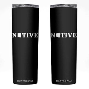 Local Arizona Native Skinny Tumbler AZ State Map Pride Gift TS12 Black Print Your Wear