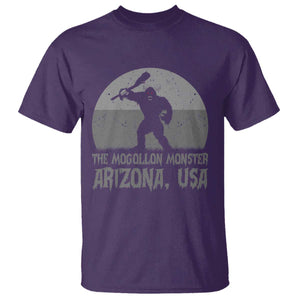 The Mogollon Monster Arizona Bigfoot T Shirt Vintage Cryptid Folklore TS12 Purple Print Your Wear