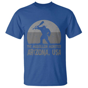 The Mogollon Monster Arizona Bigfoot T Shirt Vintage Cryptid Folklore TS12 Royal Blue Print Your Wear