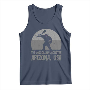 The Mogollon Monster Arizona Bigfoot Tank Top Vintage Cryptid Folklore TS12 Navy Print Your Wear