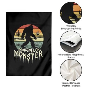 Mysterious Mogollon Monster Garden Flag Arizona Wilderness Enigma