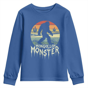 Mysterious Mogollon Monster Youth Sweatshirt Arizona Wilderness Enigma TS12 Royal Blue Print Your Wear