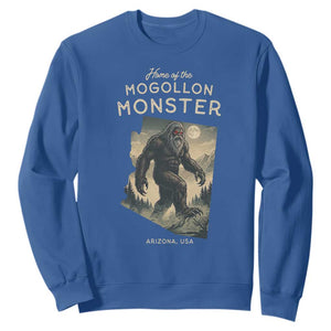 Arizona Cryptid Lover Sweatshirt Home Of The Mogollon Monster TS12 Royal Blue Print Your Wear