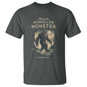 Arizona Cryptid Lover T Shirt Home Of The Mogollon Monster TS12 Dark Heather Print Your Wear