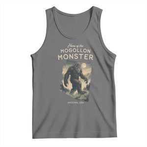 Arizona Cryptid Lover Tank Top Home Of The Mogollon Monster TS12 Black Heather Print Your Wear