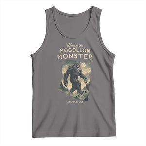 Arizona Cryptid Lover Tank Top Home Of The Mogollon Monster TS12 Deep Heather Print Your Wear