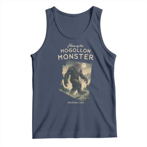 Arizona Cryptid Lover Tank Top Home Of The Mogollon Monster TS12 Navy Print Your Wear