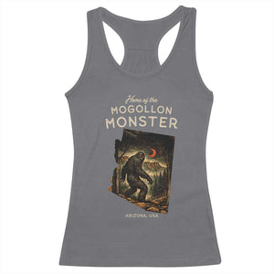 Mogollon Monster Arizona Racerback Tank Top Home Of The Cryptid Lover TS12 Charcoal Print Your Wear