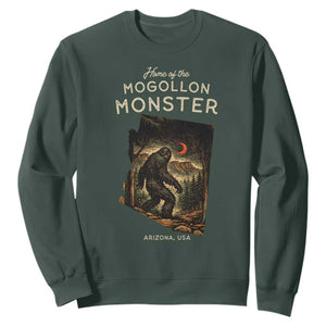 Mogollon Monster Arizona Sweatshirt Home Of The Cryptid Lover TS12 Dark Forest Green Print Your Wear