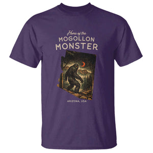 Mogollon Monster Arizona T Shirt Home Of The Cryptid Lover TS12 Purple Print Your Wear