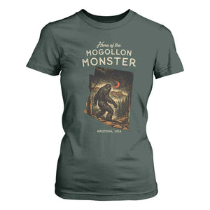 Mogollon Monster Arizona T Shirt For Women Home Of The Cryptid Lover TS12 Dark Forest Green Print Your Wear
