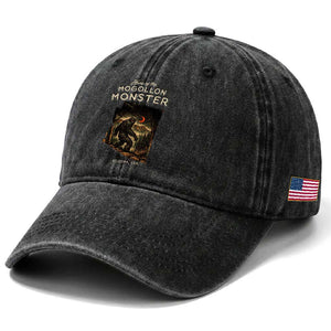 Mogollon Monster Arizona Washed Cotton Baseball Cap Home Of The Cryptid Lover TS12 Print Your Wear