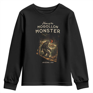 Mogollon Monster Arizona Youth Sweatshirt Home Of The Cryptid Lover TS12 Black Print Your Wear
