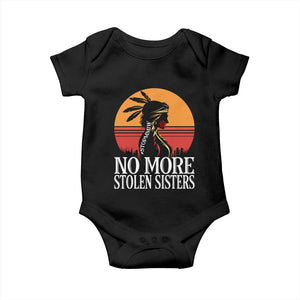 MMIW Awareness Baby Onesie No More Stolen Sisters Native American Gift TS12 Black Print Your Wear