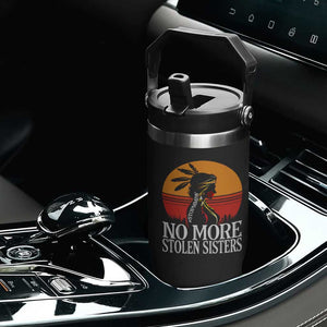 MMIW Awareness Flip Straw Tumbler No More Stolen Sisters Native American Gift TS12 Print Your Wear